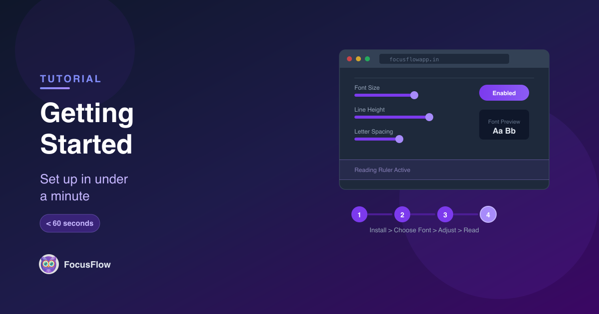 Getting Started with FocusFlow: Set Up in Under a Minute