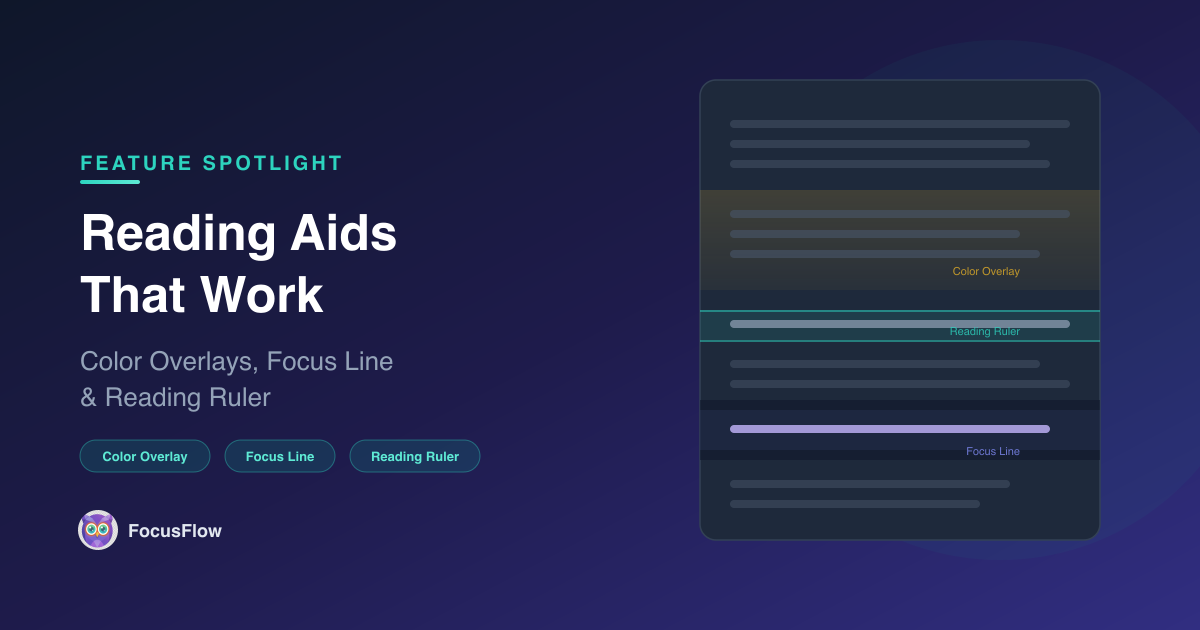 Transform Your Web Experience with FocusFlow Reading Aids